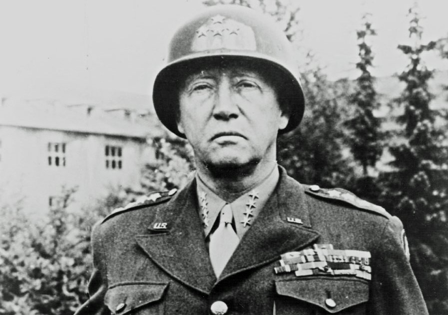 Photo of George S. Patton in a uniform