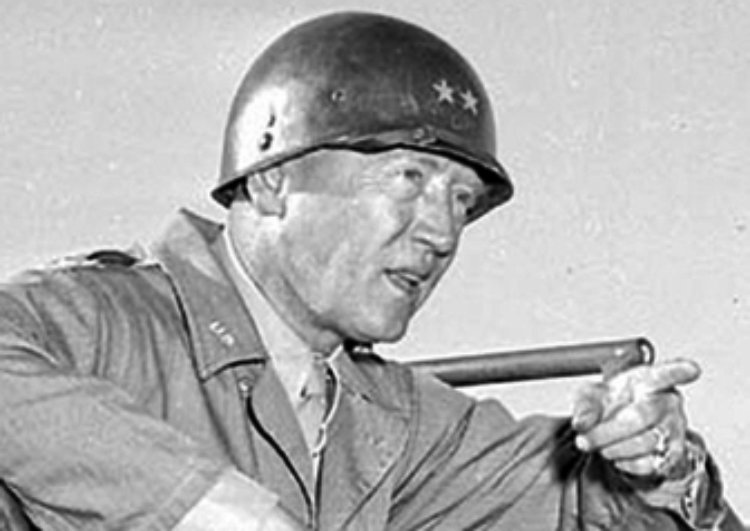 George S. Patton in a uniform