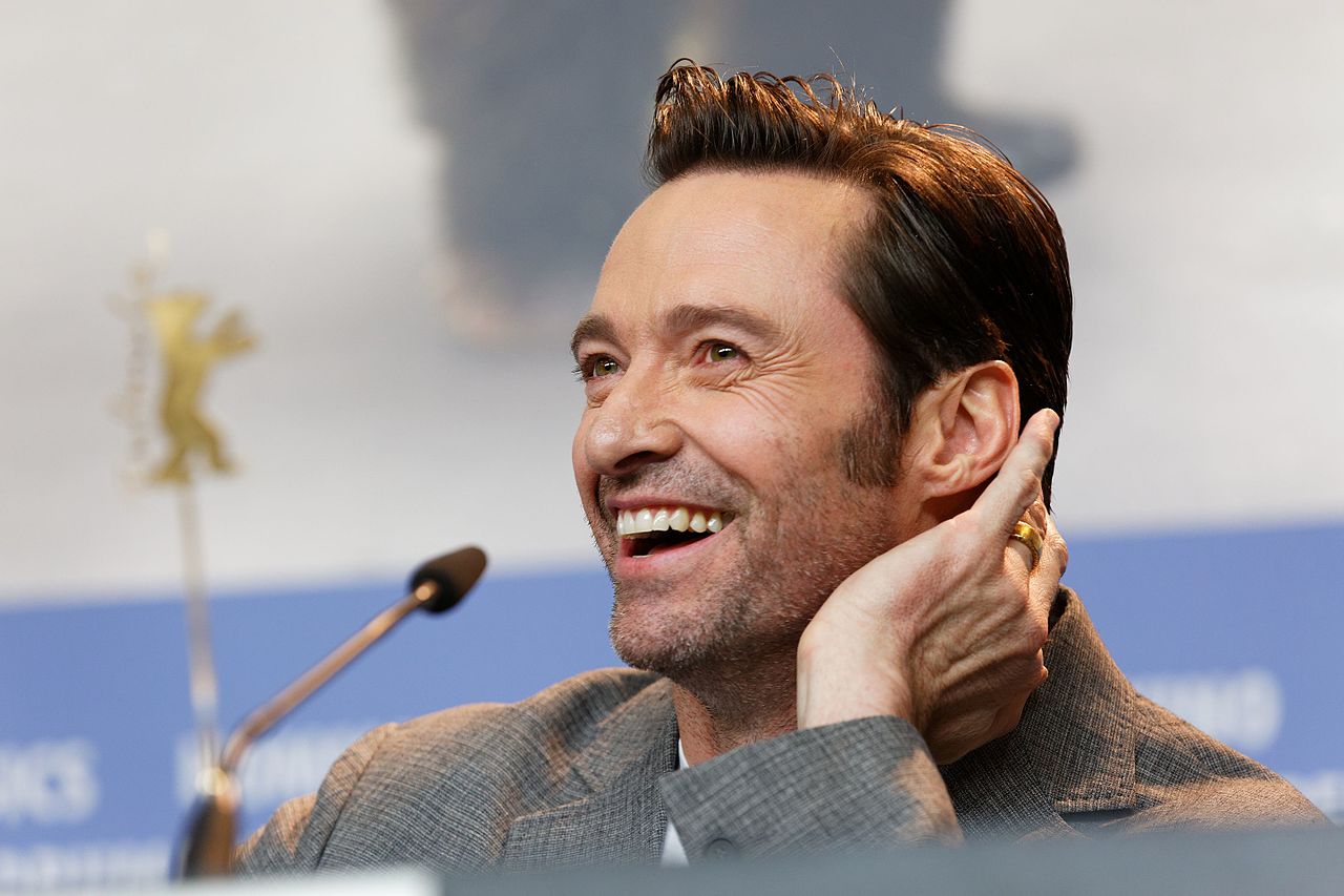 Hugh Jackman at the Logan press conference at the Berlinale