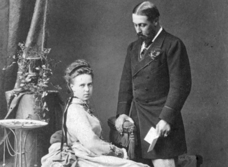 Maria Alexandrovna And Prince Alfred Engagement Photograph