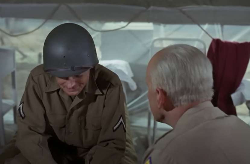 Screenshot of the movie Patton