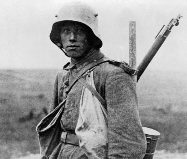 Young German WWI soldier