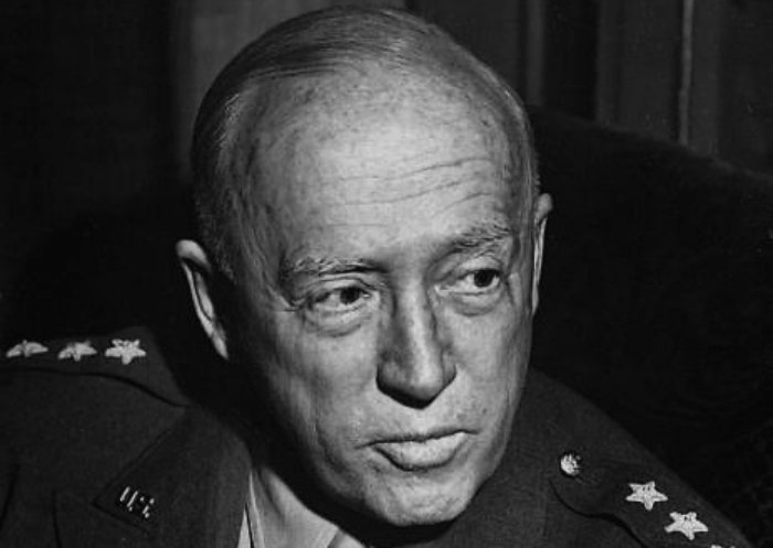 George S. Patton in a uniform