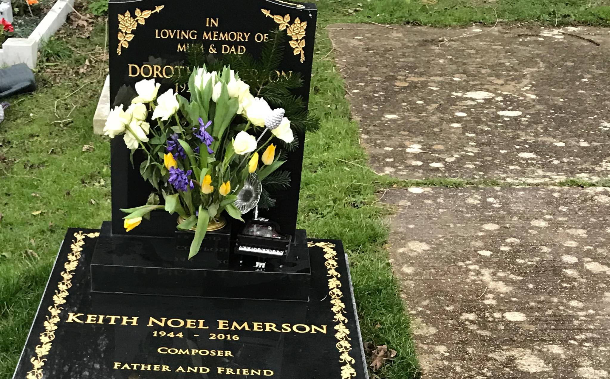 Keith Emerson Grave