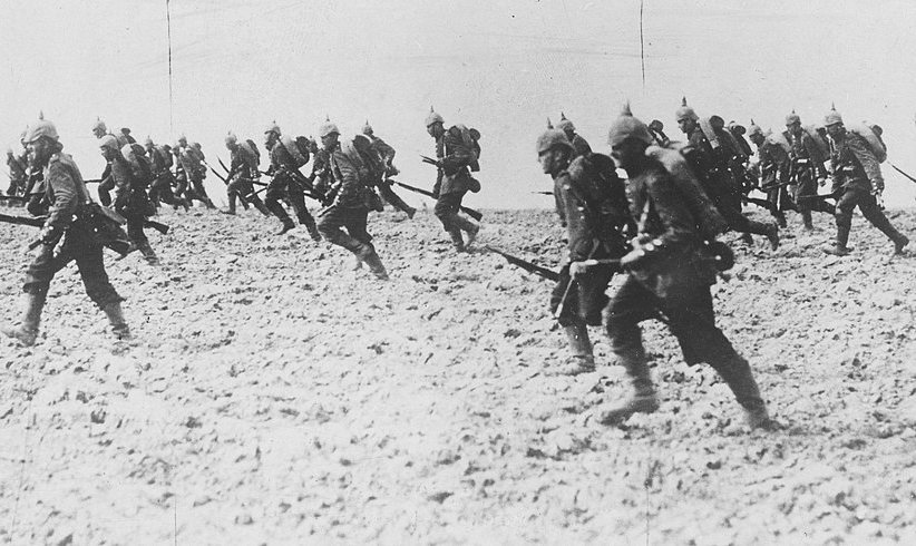 Military Operations - German Infantry on the Battlefield