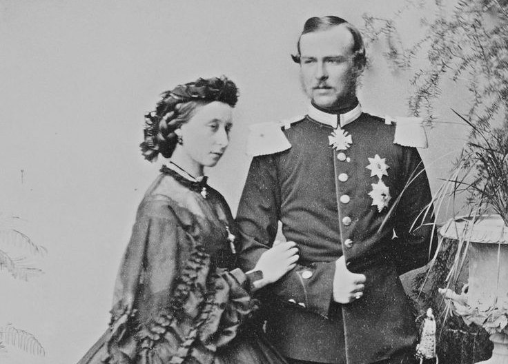 Prince And Princess Ludwig Of Hesse, In Darmstadt