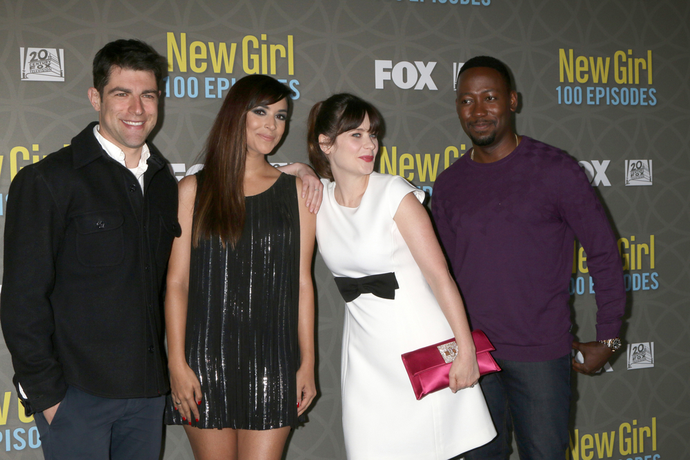 Max Greenfield, Hannah Simone, Zooey Deschanel, Lamorne Morris