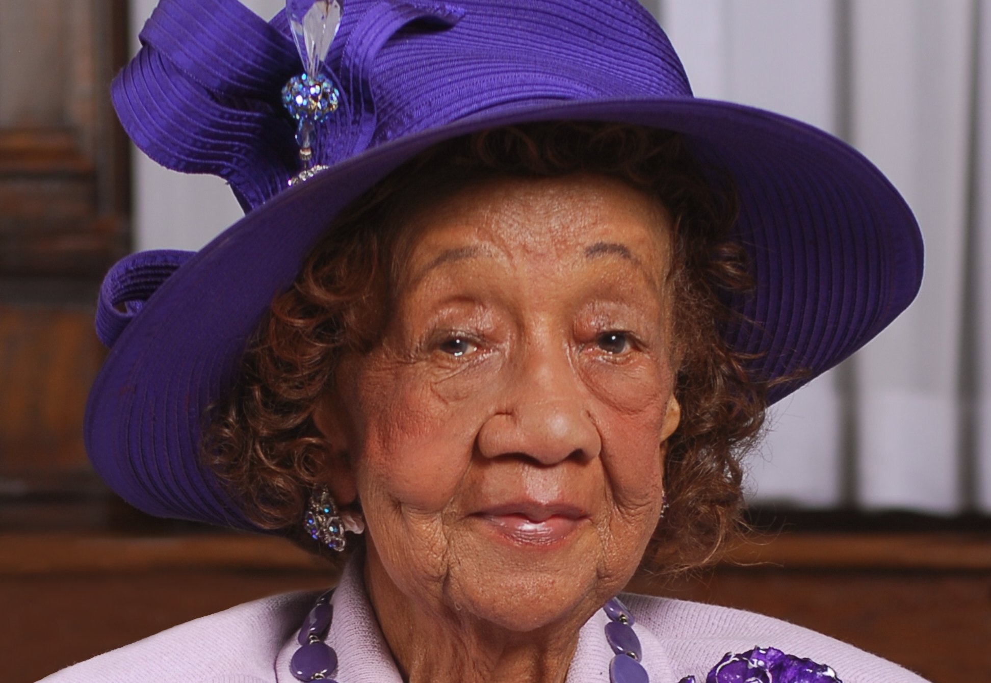 Portrait of Dr. Dorothy Height taken in June 2008