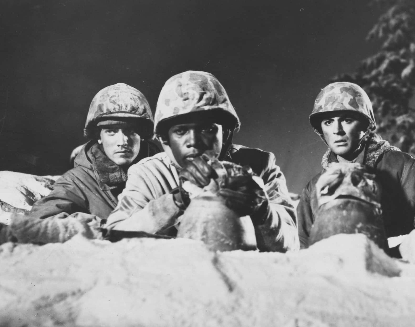 Portrait Photo of American soldiers in All the Young Men