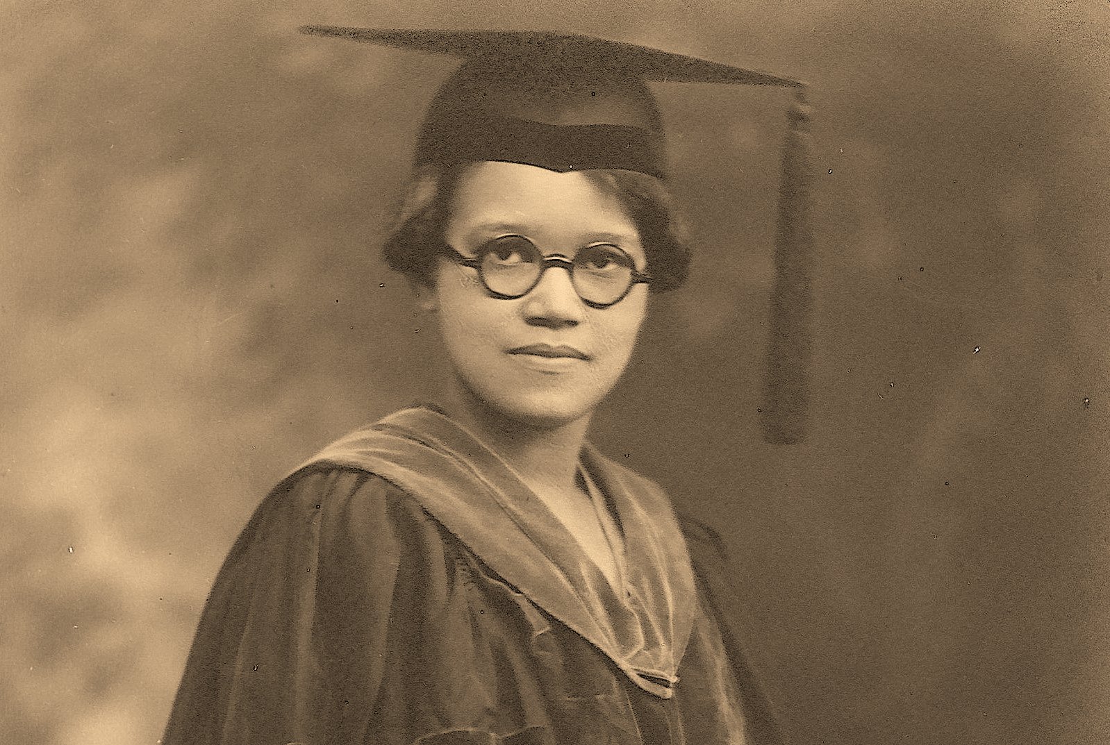 Sadie Tanner Mossell Alexander for her Ph.D. graduation