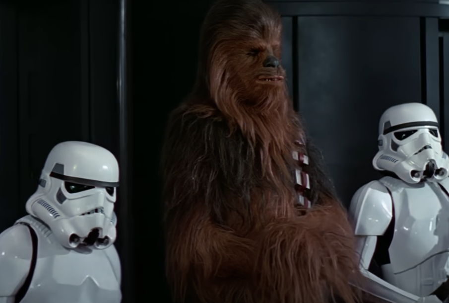 Screenshot of the movie Star Wars: Episode IV - A New Hope