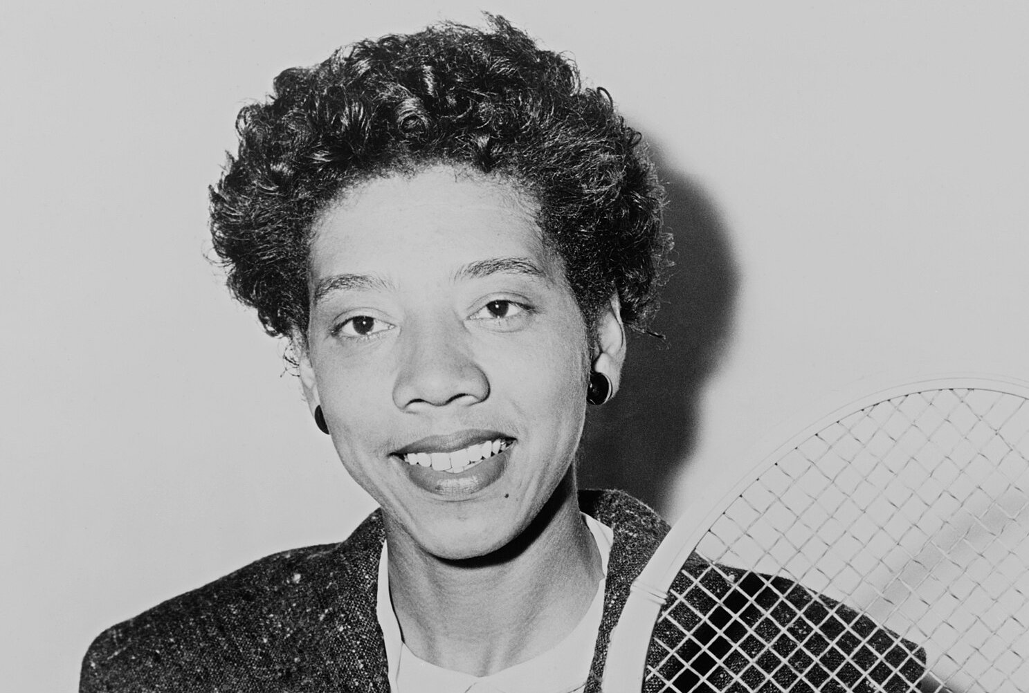 Half-length Portrait of Althea Gibson In 1956