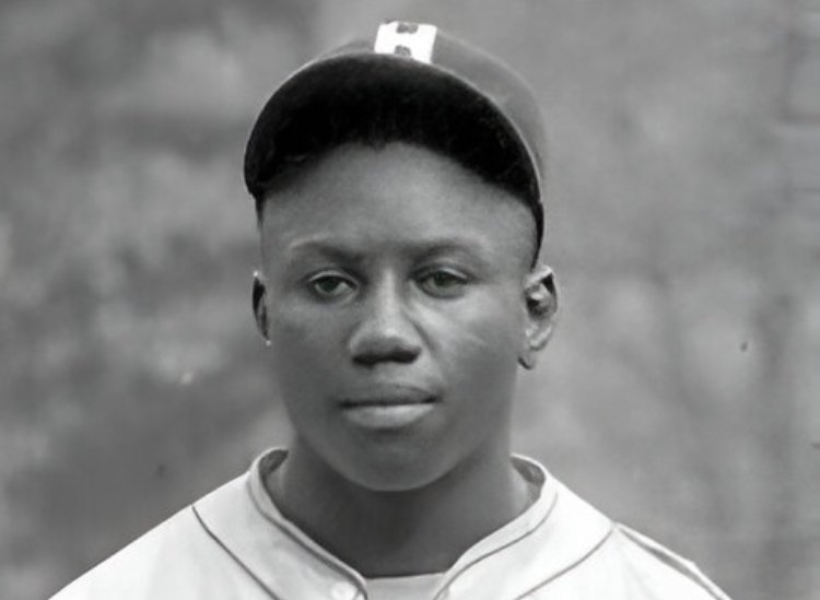 Josh Gibson, catcher with the Homestead Grays