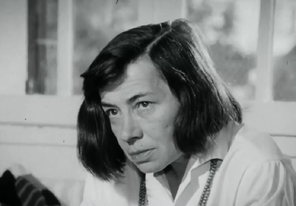 Screenshot of Patricia Highsmith from - Loving Highsmith (2022)