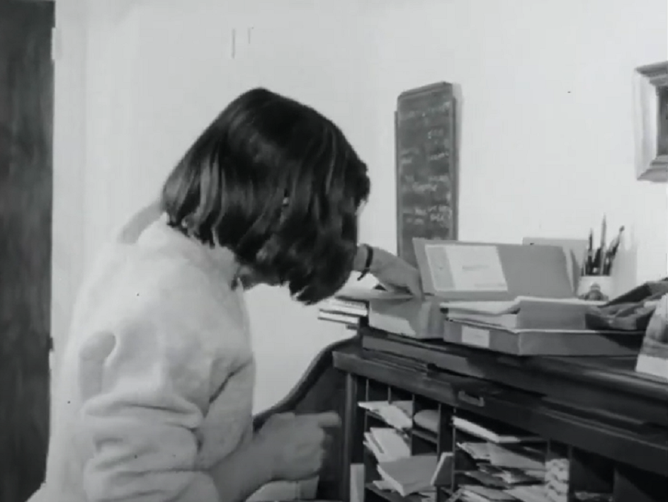 Screenshot of Patricia Highsmith from - Loving Highsmith (2022)