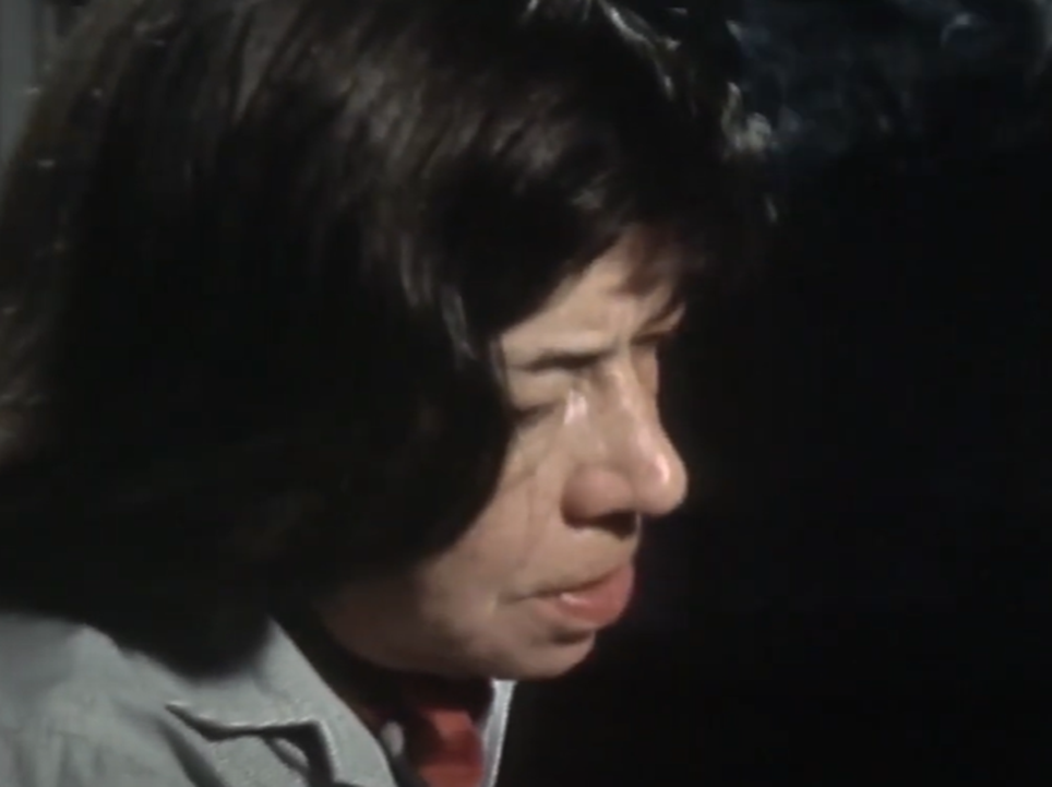 Screenshot of Patricia Highsmith from - Loving Highsmith (2022)