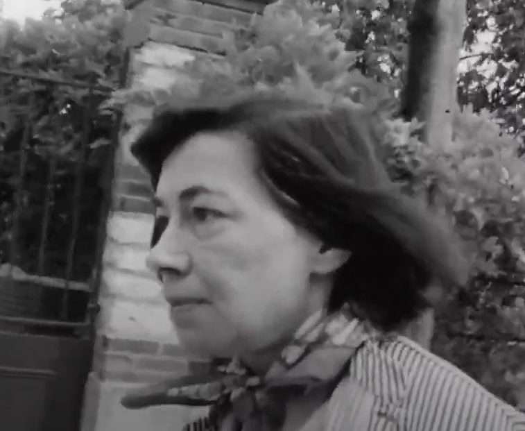 Screenshot of Patricia Highsmith from - Loving Highsmith (2022)