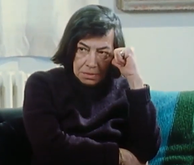 Screenshot of Patricia Highsmith from - Loving Highsmith (2022)