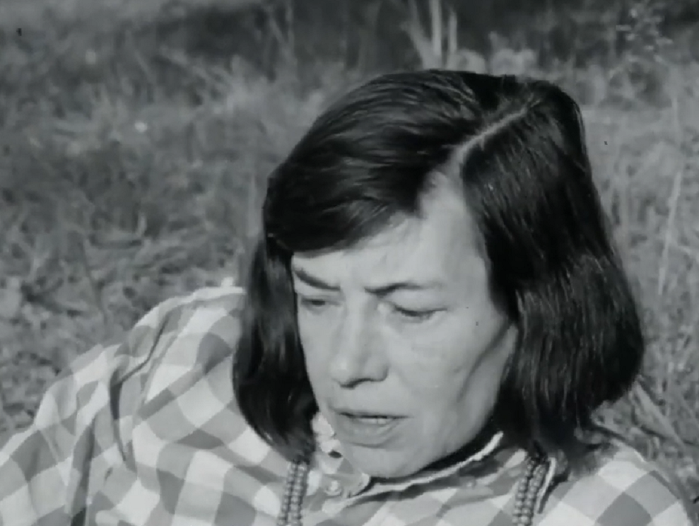 Screenshot of Patricia Highsmith from - Loving Highsmith (2022)