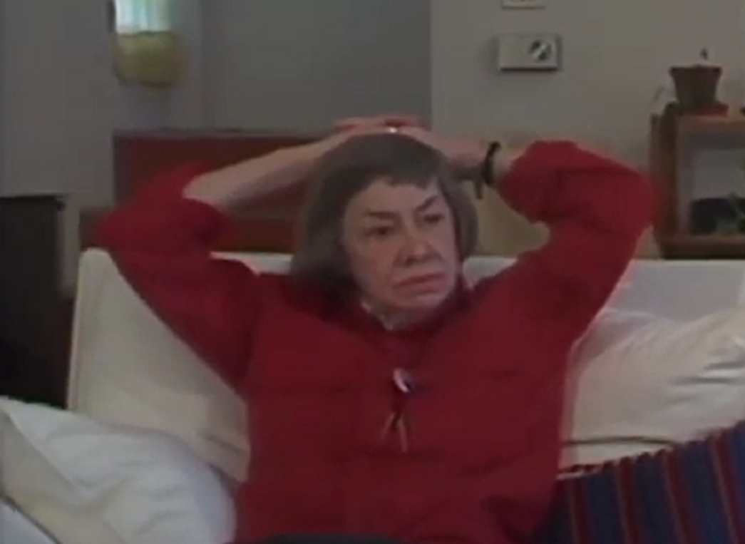 Screenshot of Patricia Highsmith from - Loving Highsmith (2022)