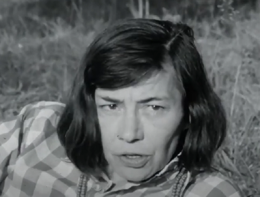 Screenshot of Patricia Highsmith from - Loving Highsmith (2022)