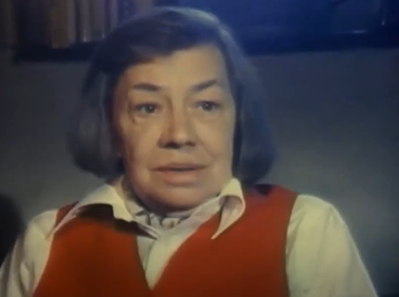 Screenshot of Patricia Highsmith from - Loving Highsmith (2022)