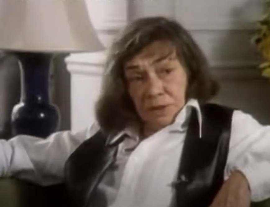 Screenshot of Patricia Highsmith from - Patricia Highsmith, 74, (1921-1995) writer