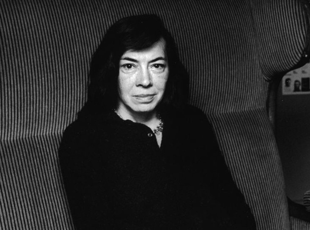 Portrait of American mystery and suspense author Patricia Highsmith