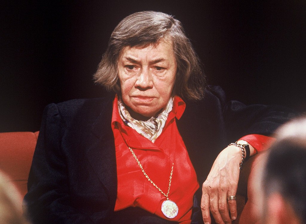 Patricia Highsmith appearing on television program After Dark on 18 June 1988,