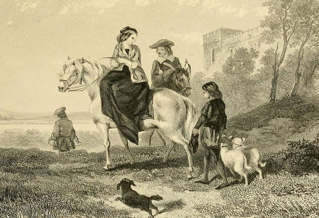 English courtier of the Tudor period