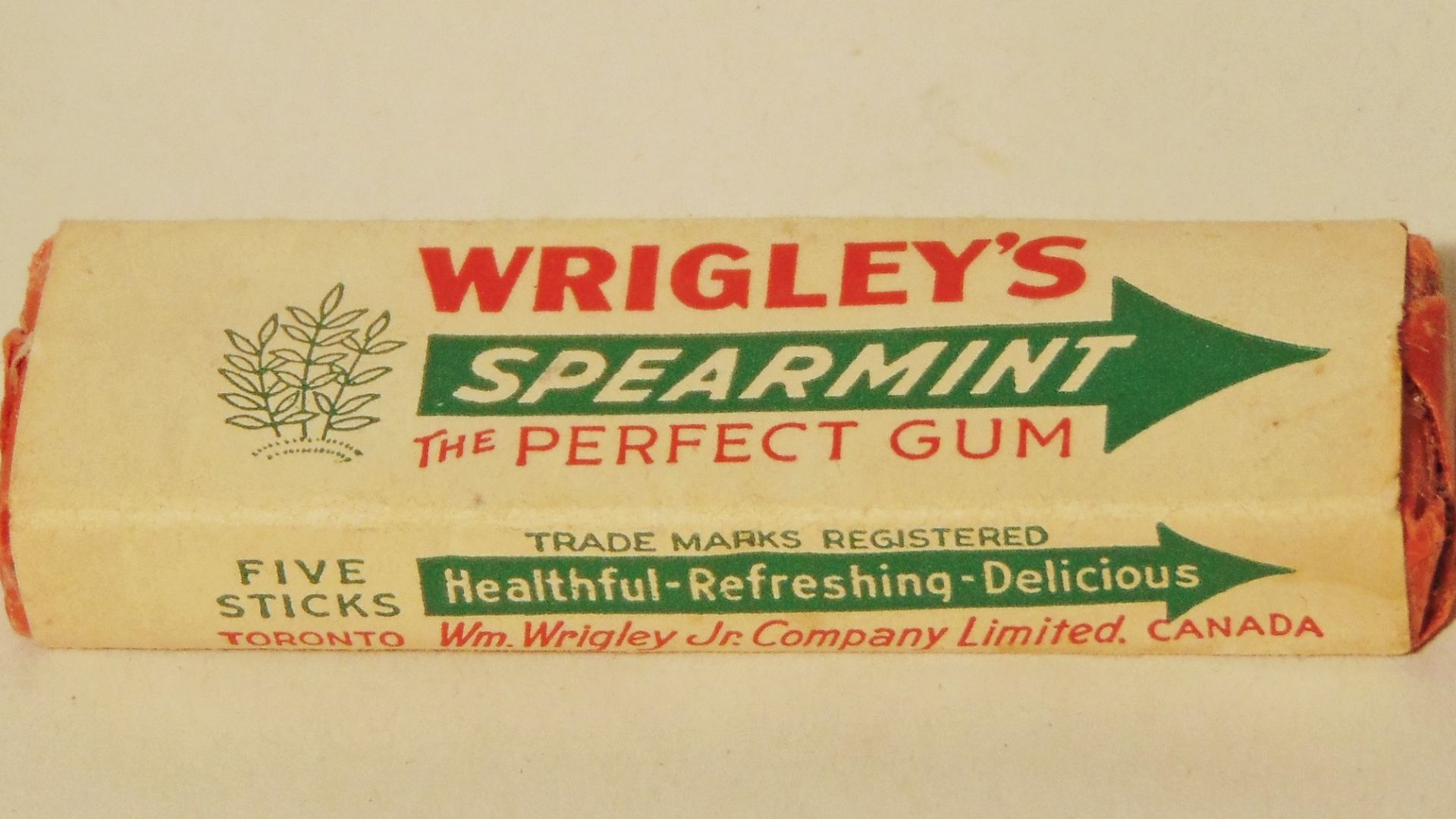 File:A pack of chewing gum, Wrigley's, 1940s.JPG