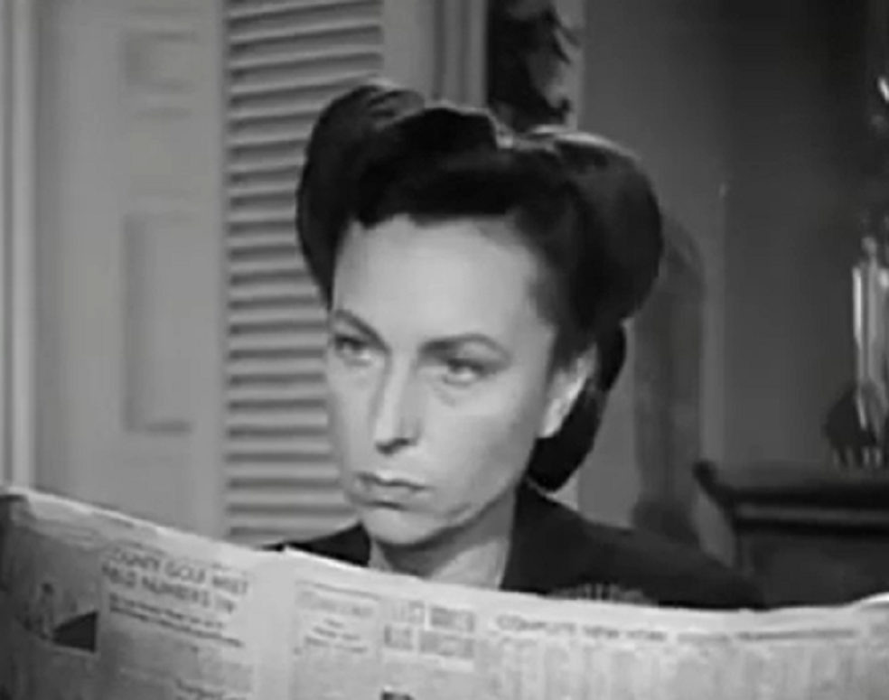 Screenshot of Agnes Moorehead from - Tomorrow, the World! (1944)