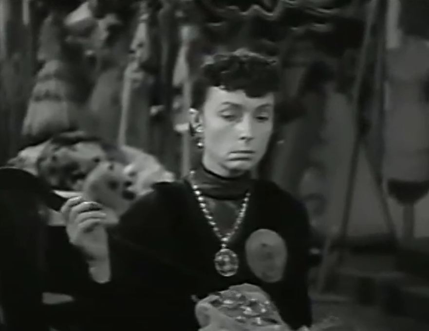 Screenshot of Agnes Moorehead from - The Seventh Cross (1944)