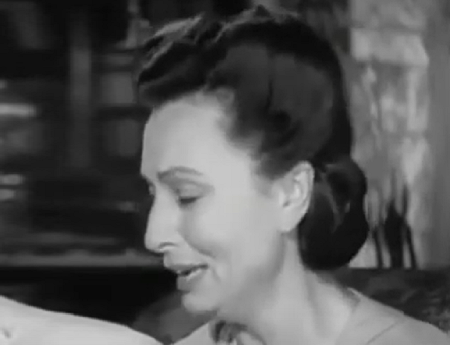 Screenshot of Agnes Moorehead from - Tomorrow, the World! (1944)