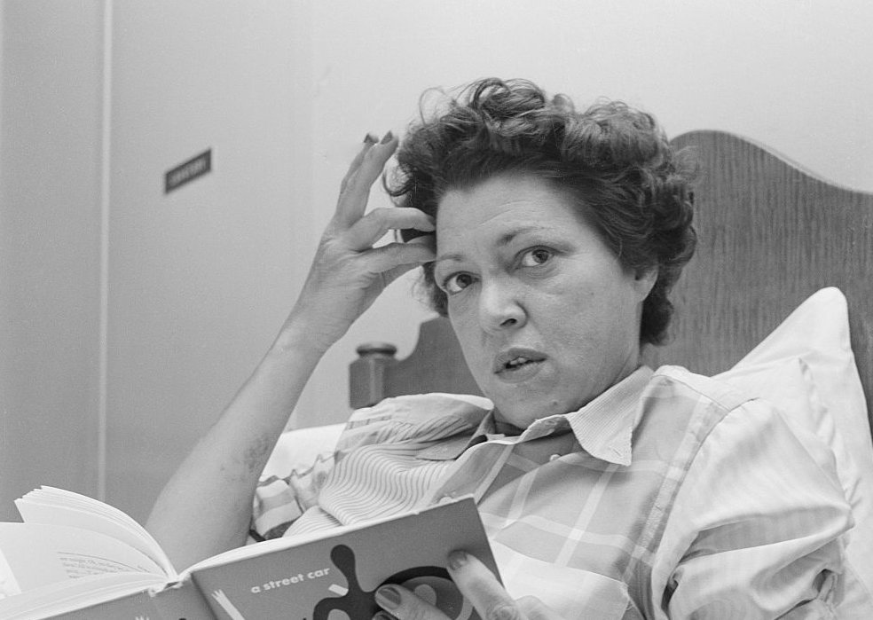 Diana Barrymore in Hospital