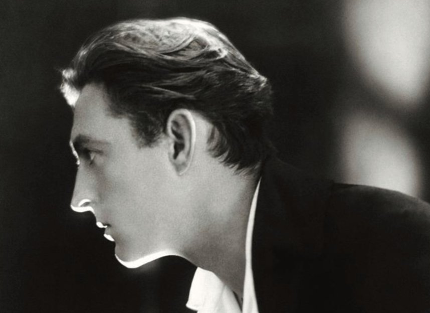 Portrait of the American Actor John Barrymore