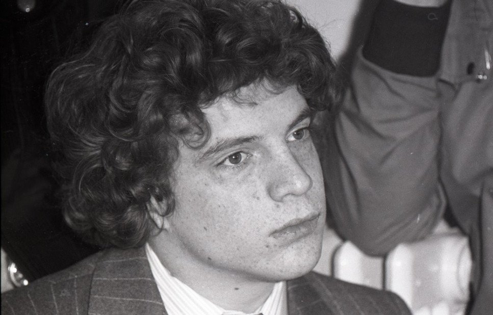 John Paul Getty III at the 1976 process held the Court of Lagonegro against Calabria's mafia members