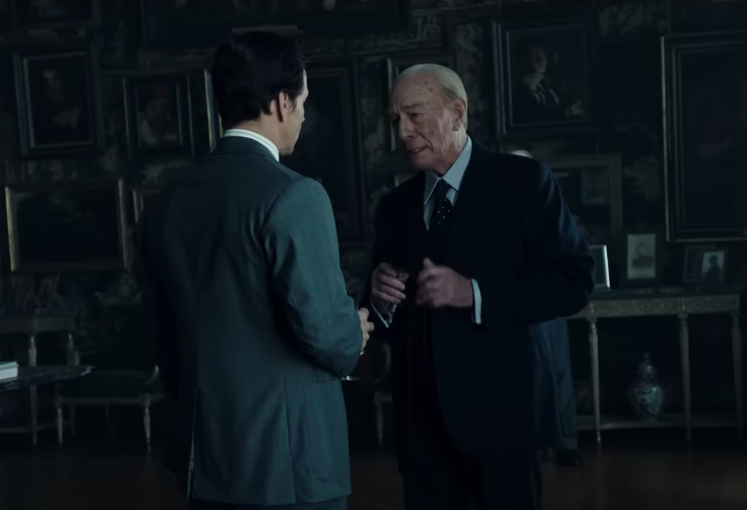 Screenshot of the movie All the Money in the World