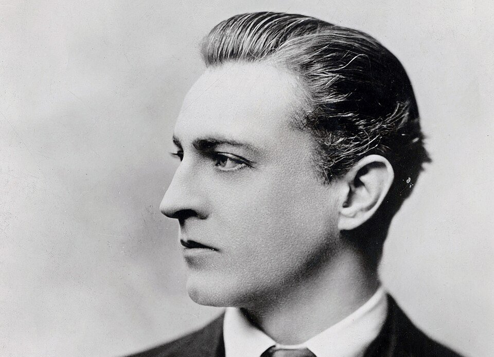 Portrait of the American Actor John Barrymore