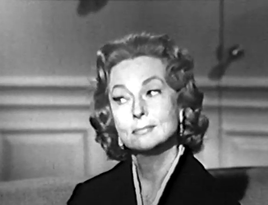 Screenshot of Agnes Moorehead from - Agnes Moorehead as Eleanor Roosevelt