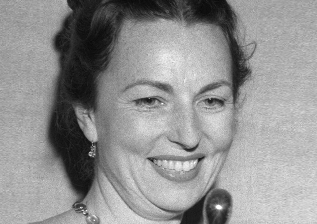 Agnes Moorehead as the presenter at the 20th Annual Academy Awards