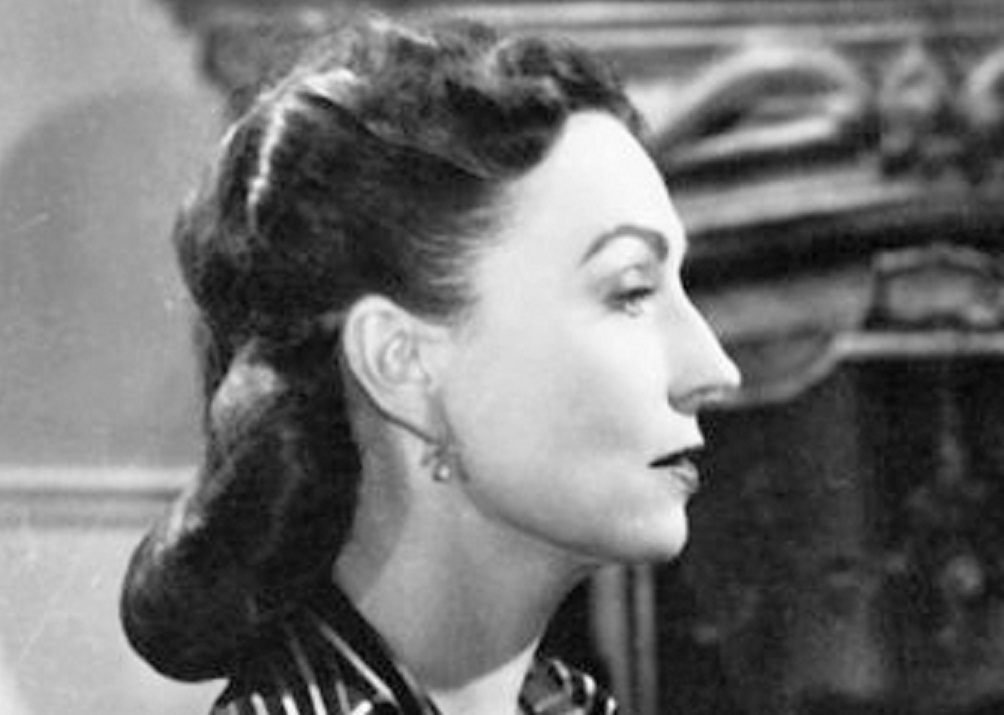 Promotional still for the 1947 film Dark Passage with Agnes Moorehead