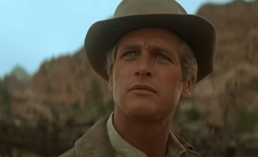 Screenshot from the movie Butch Cassidy and the Sundance Kid (1969)