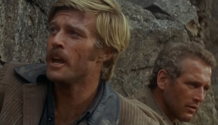Screenshot from the movie Butch Cassidy and the Sundance Kid (1969)