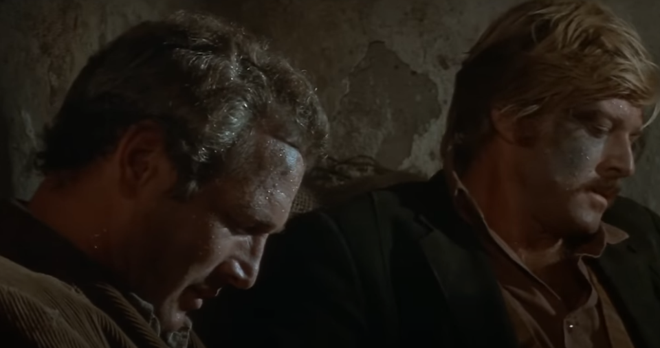Screenshot from the movie Butch Cassidy and the Sundance Kid (1969)