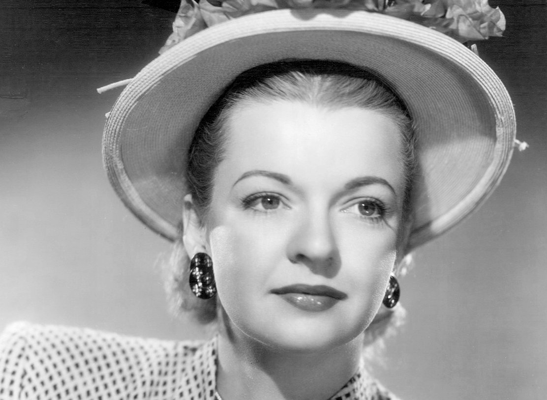 Photo of Dale Evans wearing a hat