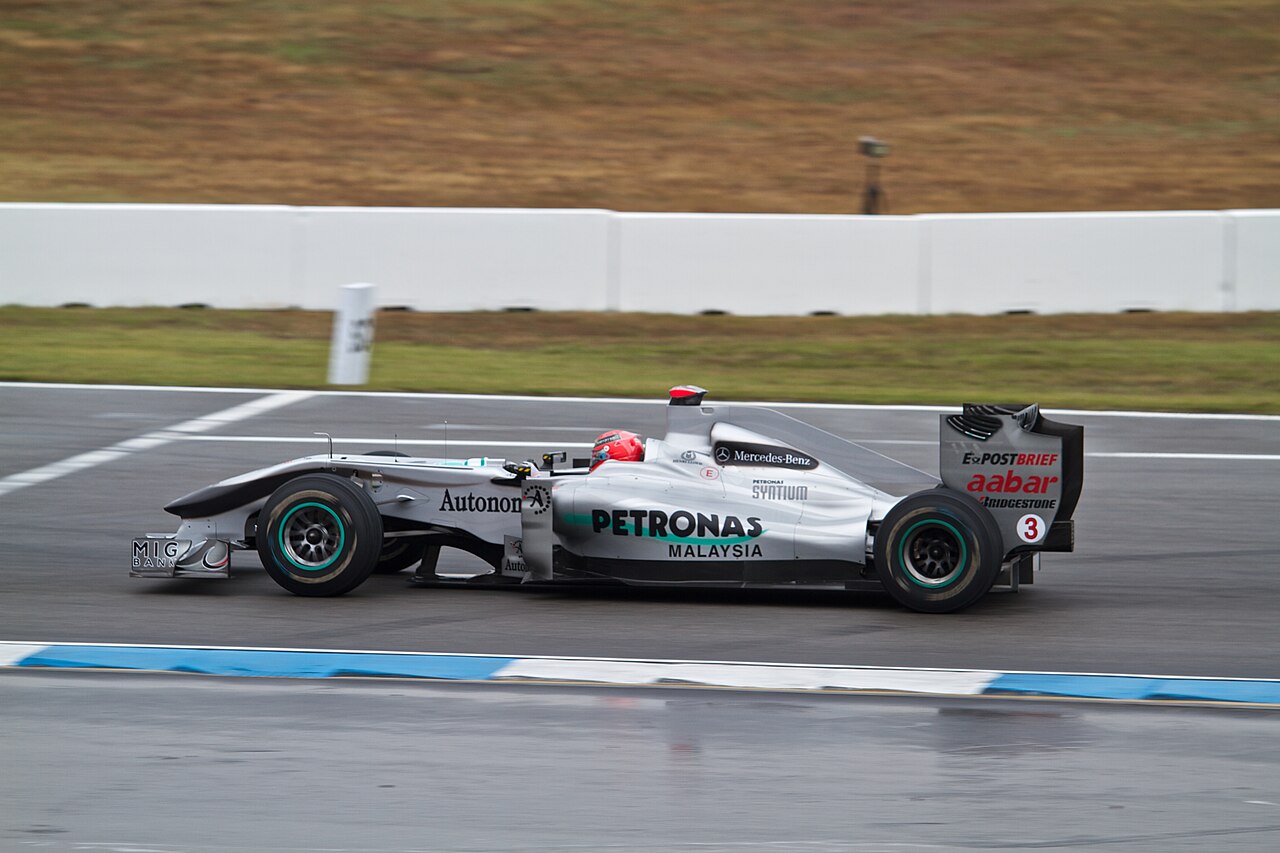Michael Schumacher at Hockenheim - 2010