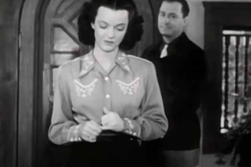 Screenshot of the movie Cowboy and the Senorita