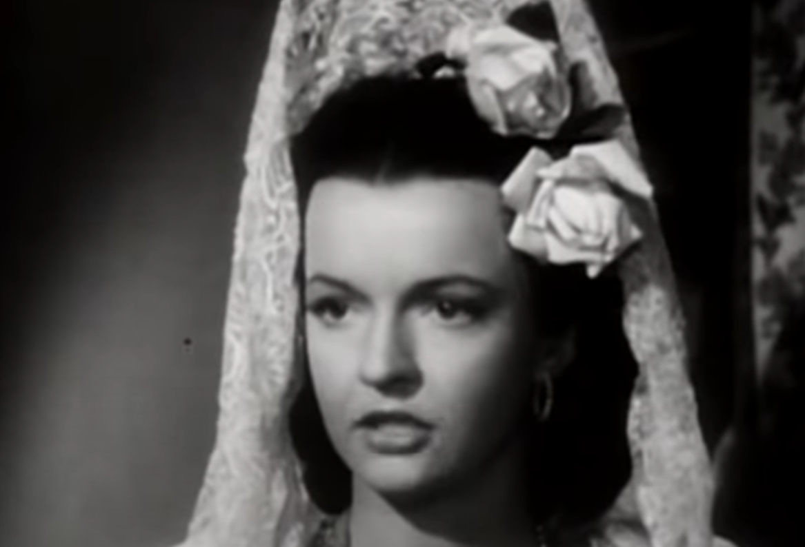 Screenshot of the movie  Cowboy and the Senorita