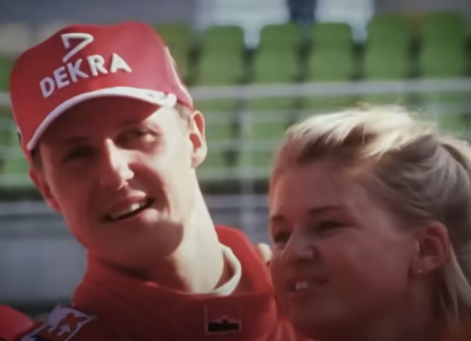 Screenshot of Michael Schumacher from documentary - Michael Schumacher: The Making of a Legend (2019)